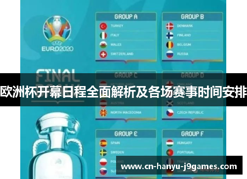 欧洲杯开幕日程全面解析及各场赛事时间安排 欧洲杯开幕日程全面解析及各场赛事时间安排