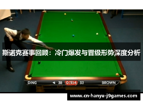 斯诺克赛事回顾：冷门爆发与晋级形势深度分析